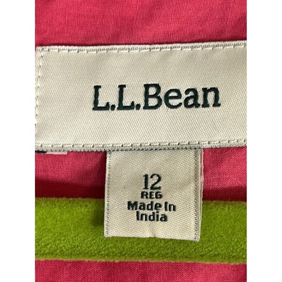 LL Bean Floral Eyelet Tank Dress 12 Pink Feminine Boho Western Preppy Resort 80s - Picture 2 of 14